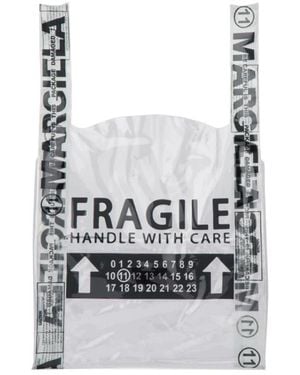 Maison Margiela Tassen ,Zwart ,Leer Handtassen - Wit
