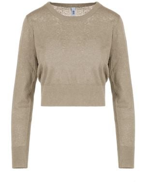 Bomboogie Round-Neck Knitwear - Neutro