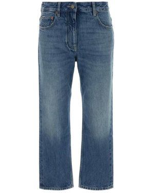 Valentino Garavani Straight Jeans - Azul
