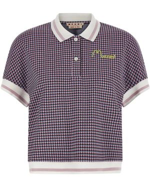 Marni Polo Shirts - Purple