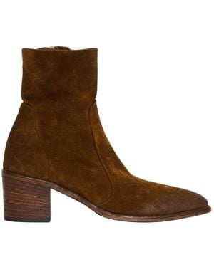 Strategia Heeled Boots - Brown