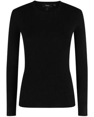 Theory Round-Neck Knitwear - Noir