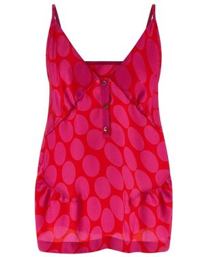 Dries Van Noten Sleeveless Tops - Red