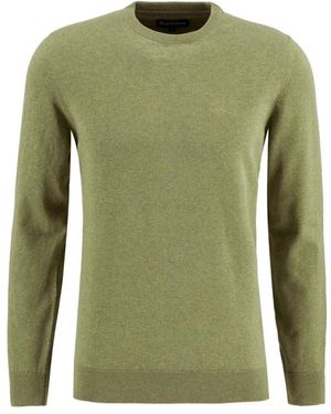 Barbour Round-Neck Knitwear - Green