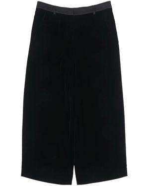 Giorgio Armani Wide Trousers - Black
