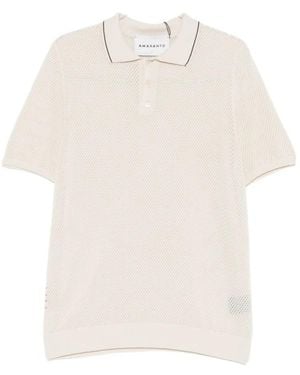 Amaranto Polo Shirts - White