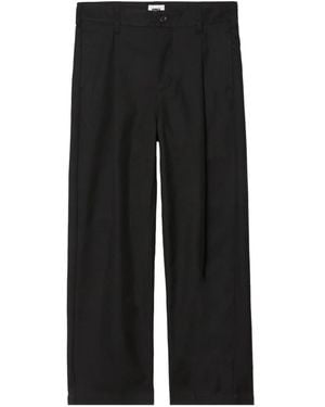 Obey Straight Trousers - Zwart