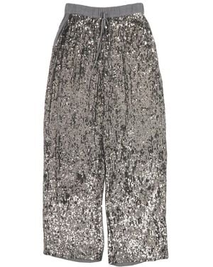 P.A.R.O.S.H. Wide Trousers - Grey
