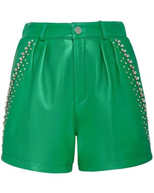 Philipp Plein Short Shorts - Verde