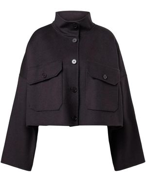 DRYKORN Jassen ,Zwart ,Wol Arklow Jas