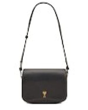 Ami Paris Shoulder Bags - Negro