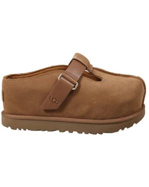 UGG W Goldenstar Hi Clog Mule - Braun