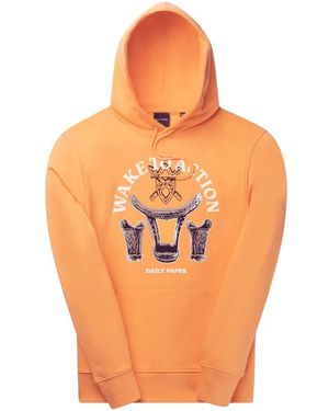 Daily Paper Hoodies - Orange