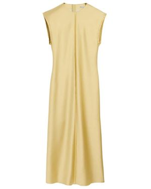 Ami Paris Midi Dresses - Amarillo