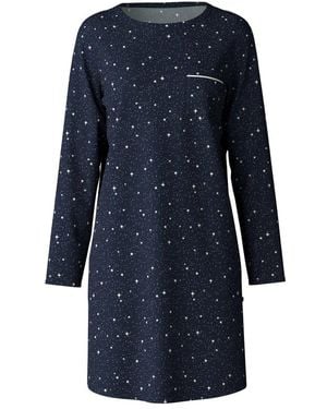 CALIDA Nachtkleding ,Blauw ,Camicia Da Notte