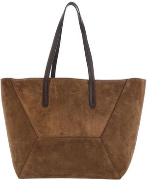 Brunello Cucinelli Tote Bags - Marrone