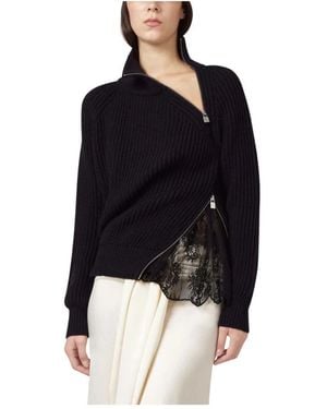 GIUSEPPE DI MORABITO Round-Neck Knitwear - Noir