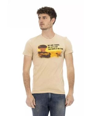Trussardi T-Shirts - Natural