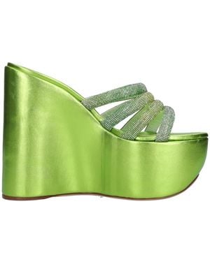 Casadei Wedges - Green