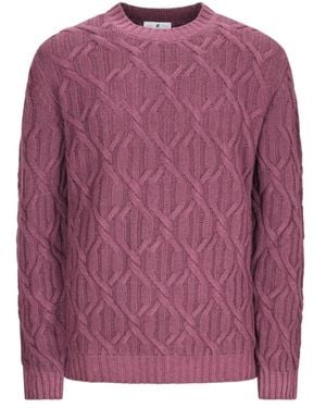 PT Torino Round-Neck Knitwear - Viola