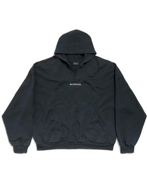 Balenciaga Hoodies - Blue