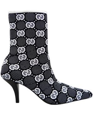 Gucci Heeled Boots - Blue