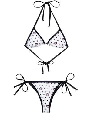 Gcds Betty Boop Bikini - Weiß
