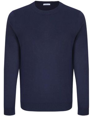 Malo Round-Neck Knitwear - Blue