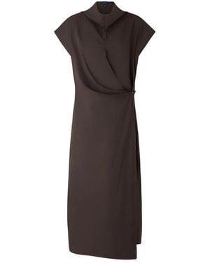 Soeur Wrap Dresses - Brown