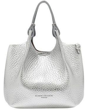 Gianni Chiarini Tote Bags - Grey