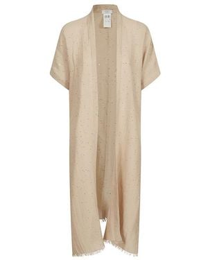 Peserico Kimono Paillettes - Natur