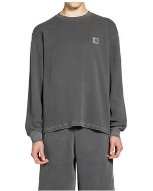 Carhartt L/S Vista Waffle T-Shirt - Grijs