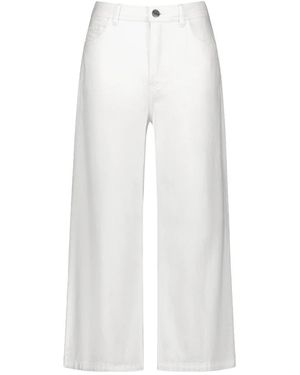 Taifun Cropped Jeans - White