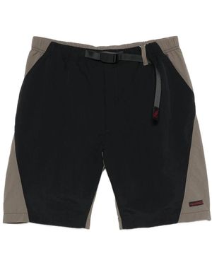 Gramicci Korte Broeken ,Zwart ,Nylon Nylon Block Short