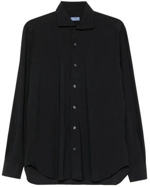 Barba Napoli Formal Shirts - Black
