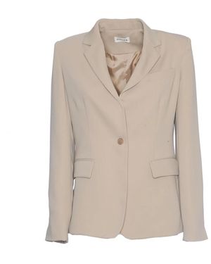 P.A.R.O.S.H. Sabbia Blazer Jacke Damenbekleidung - Natur