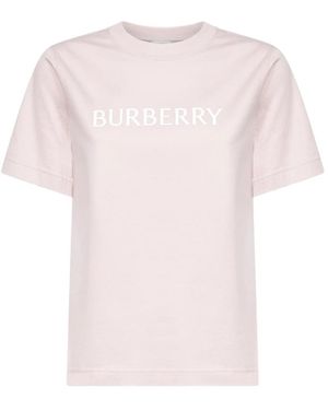 Burberry T-Shirts - Pink