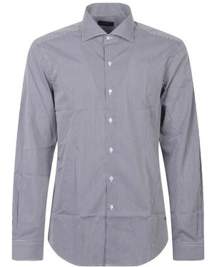 Fay Formele Overhemd - Blauw