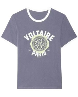 Zadig & Voltaire T-Shirts - Bleu