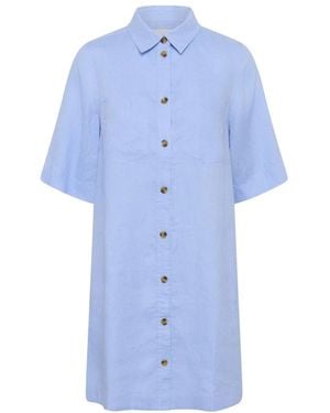 Part Two Shirt Dresses - Blue