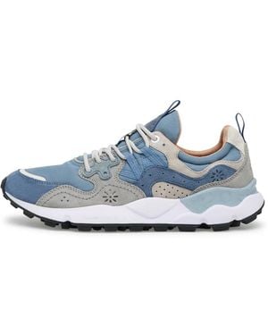Flower Mountain Trainers - Blue
