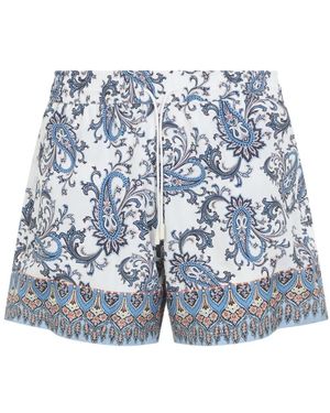 Etro Casual Shorts - Azul