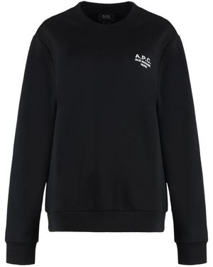 A.P.C. Sweatshirts - Black