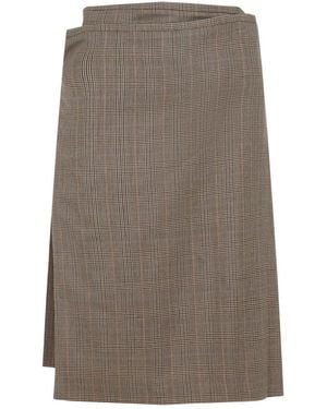 Phoebe Philo Short Skirts - Marrón