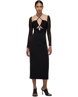Self-Portrait Party Dresses - Negro