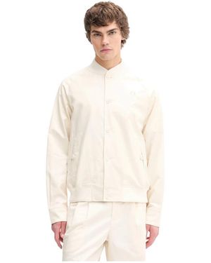 Fred Perry Oversize Bomberjacke - Natur