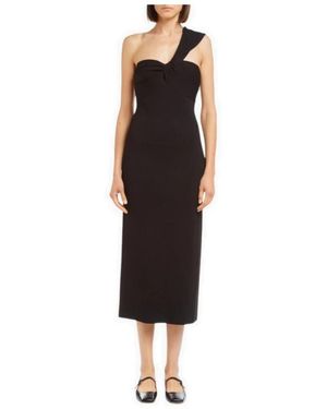 P.A.R.O.S.H. Midi Dresses - Black
