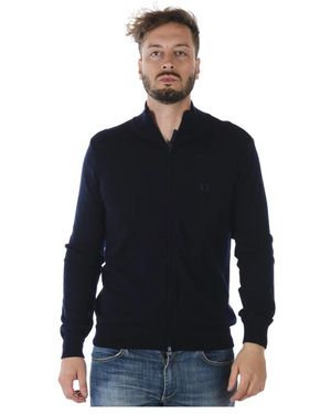 Armani Jeans Zip-Throughs - Blue