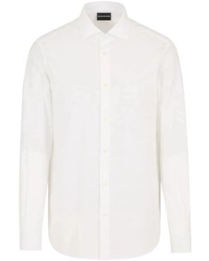 Emporio Armani Formal Shirts - White