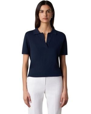 Brooks Brothers V-Neck Knitwear - Blue
